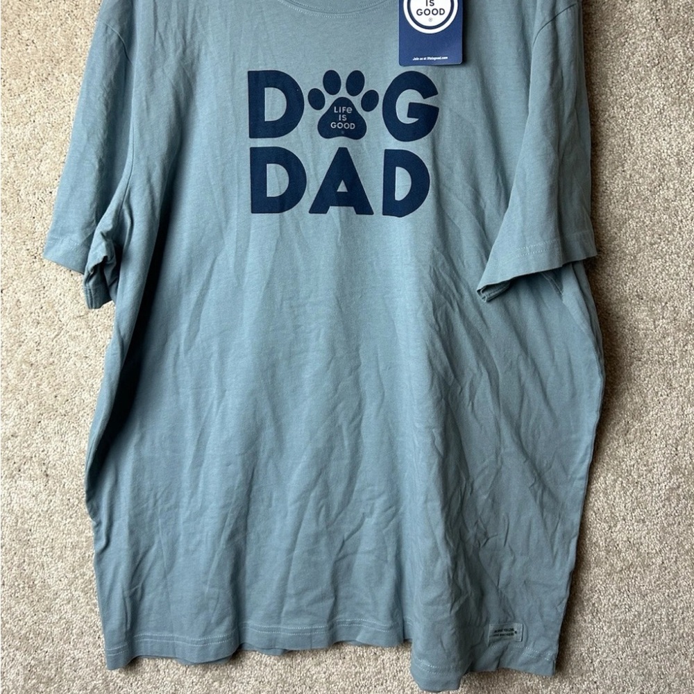 Life Is Good Inspirational Blue T-Shirt